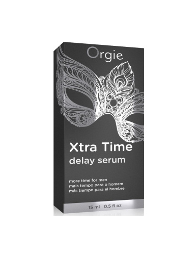 Orgie Xtra Time Delay Serum - Пролонгатор-сыворотка для мужчин, 15 мл - sex-shop.ua